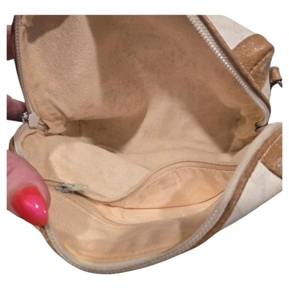 Gucci Plus Vintage Beige and Tan Crossbody Bag GUC with COA - Picture 4 of 11